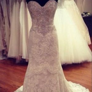 Vintage inspired wedding dress